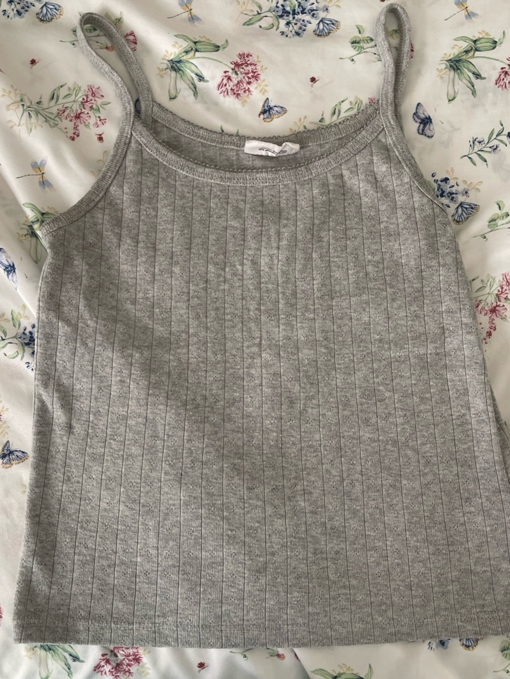 GAP Grey Ribbed Tank Cami